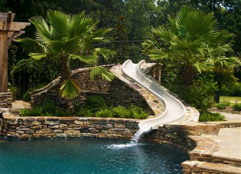 Mississippi Natural Pool Outdoor Living Design Klassisk Pool
