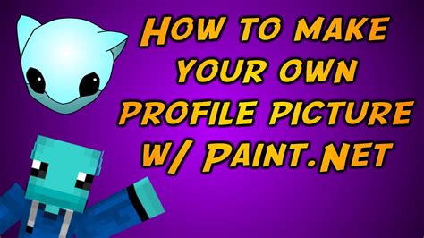 How To Make Your Own Profile Picture W Paintnet Easyfastcoolfree Youtube