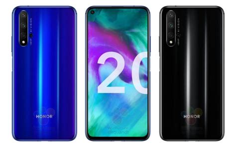 Honor 20 Specifications Renders And Live Shots Leaked Ahead Of Launch