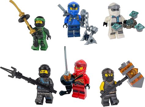 Buy Lego Ninjago Legacy Combo Pack Set Of 6 Ninja Minifigures Lloyd Cole Jay Nya Zane And