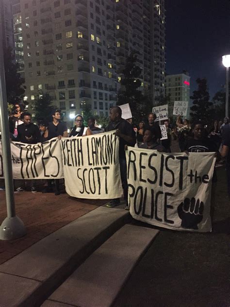 Phone Footage Of Scott Shooting Emerges Protests Continue Peacefully