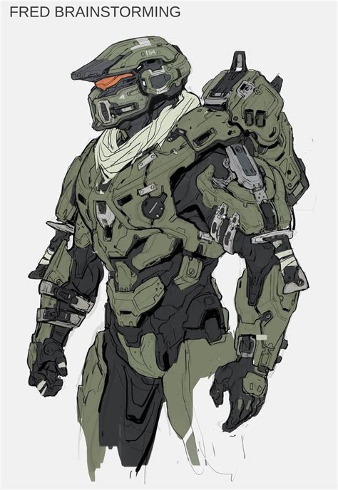 Heres A Ton Of Concept Art From Halo 5 Design Halo 5