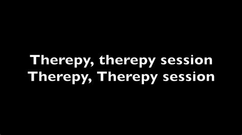 Therepy Session Nf Lyrics Youtube