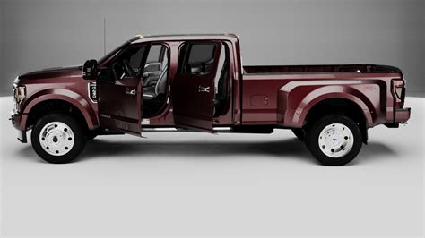 Ford F 450 Platinum Super Duty 2021 Cgtrader