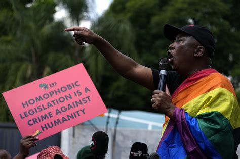 South African Opposition Protests Ugandas Anti Lgbtq Bill Wtop News