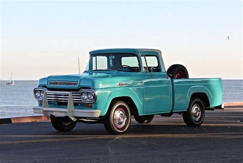 1959 Ford F 100 Short Bed 59 Ford Pickup Trucks Ford Trucks