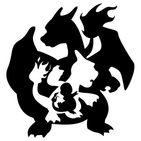 Dragon Craft Projects Silhouettes Pinterest Dragons