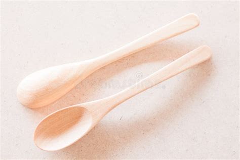 Top View Of Wooden Spoons Stock Photo Image Of Shot 44869116