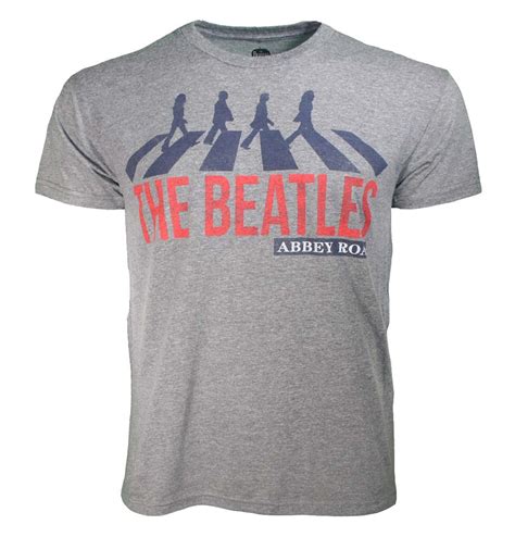 Beatles Beatles Abbey Road Heather T Shirt Men Loudtrax