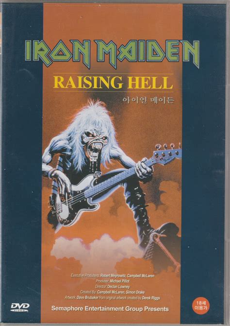 Raising Hell By Iron Maiden Dvd Semaphore Entertainment Group Cdandlp Ref