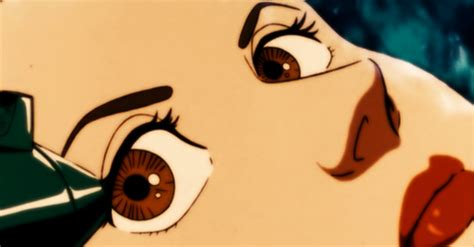 Image of fixh maybe when vaporwave art retro design scenery. Anime Girls Votoms Women Face Red Lip Cartoon Silluet ...