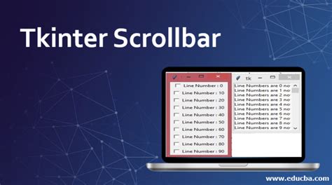 Tkinter Scrollbar Methods To Create Scrollbar Widget Using Tkinter