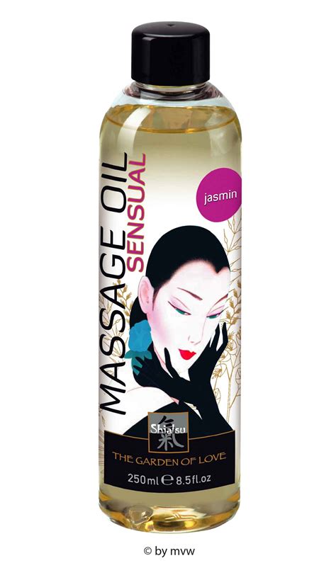 Mvw Shop Shiatsu Massage Oil Sensual Jasmin 250ml Netto