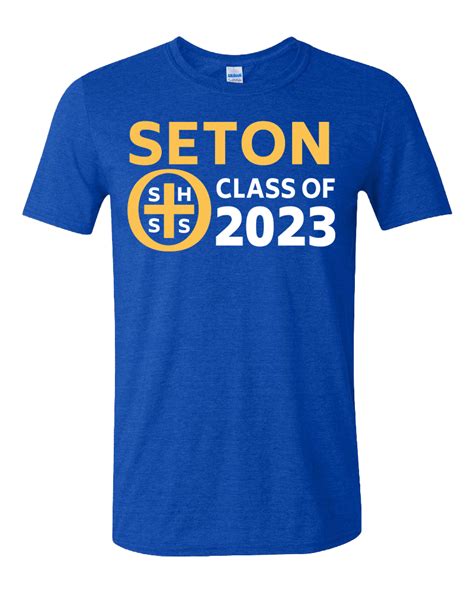 Seton Class Of 2023 T Shirt Adult Small Seton Educational Media