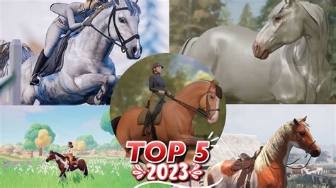 Top 5 New Horse Games In 2023 Youtube
