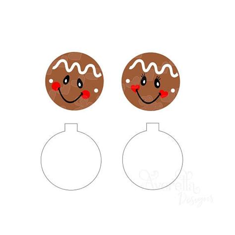 Free Free 253 Gingerbread Ornaments Svg SVG PNG EPS DXF File