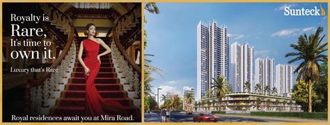 Experience royal and luxury living at... - Sunteck Sky Park