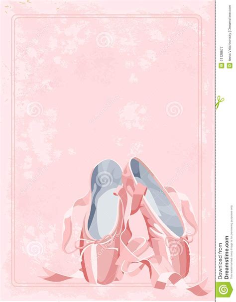 Ballet slippers background stock vector. Image of pastel - 21120677