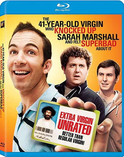 41 Year Old Virgin Who Knocked Up Sarah Marshall Blu Ray Amazonde Dvd And Blu Ray