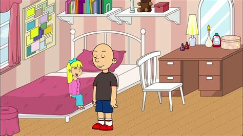 Classic Caillou Turns Lily Into A Troublemaker And Classic Caillou And