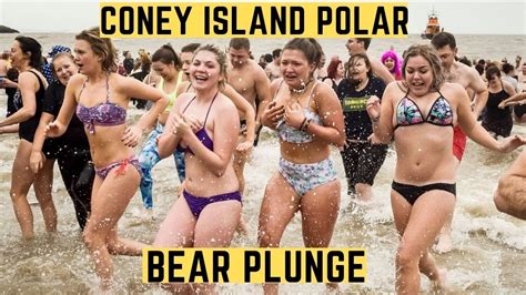 Coney Island The Ultimate Polar Bear Plunge Youtube