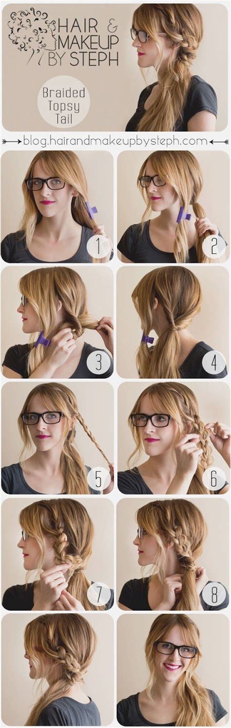 5 topsy tail hair tutorials to get you topsy turvy braided hairstyles tutorials hair styles