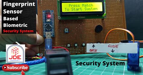 Arduino And Fingerprint Sensor Based Biometric Security System