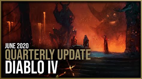 Diablo 4 Quarterly Update June 2020 Youtube