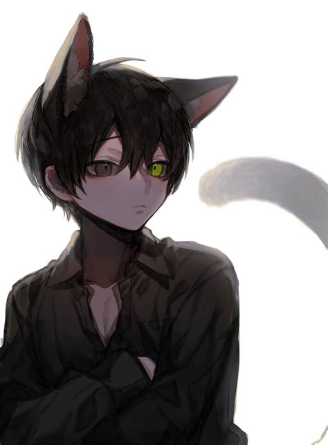 Anime Cat Boy Neko Boy Anime Boy Sketch Boy Cat Anime Child Anime