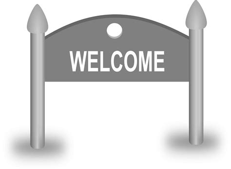 Welcome Sign Board Png Icons In Packs Svg Download Free Icons And Png