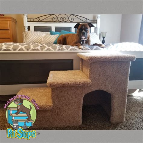 Dog Stairs For Large Dogs Dog Steps For High Bed Extra Etsy Dog