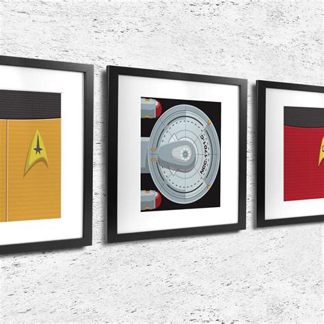 Star Trek Minimalist Art Prints