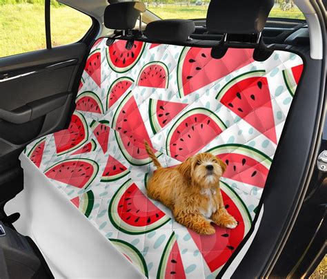 Watermelon Pet Backseat Cover Car Accessories Dog Lovers Etsy New Zealand