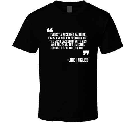 That title belongs to renae ingles, joe's wife. Joe Ingles Receding Hairline Funny Quote T Shirt