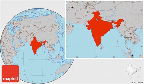 India Map Location