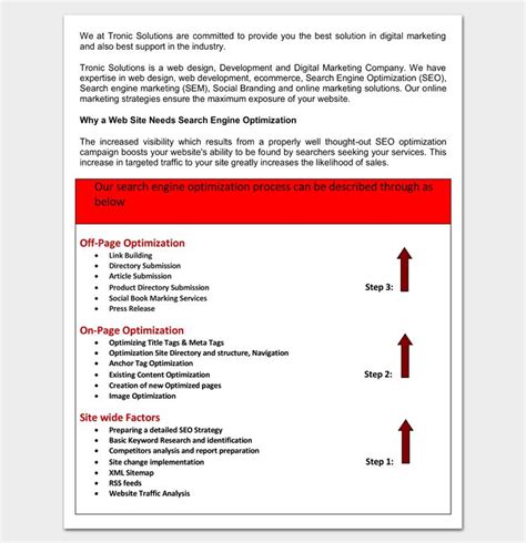 Marketing Proposal Template 6 For Word And Pdf Marketing Strategy