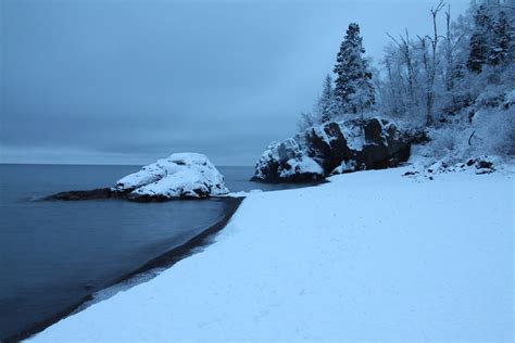 Lutsen Shoreline Lake Superior Mn Ken Harmon Flickr