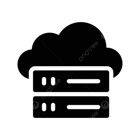 Database Cloud Symbol Server Vector Cloud Symbol Server Png And