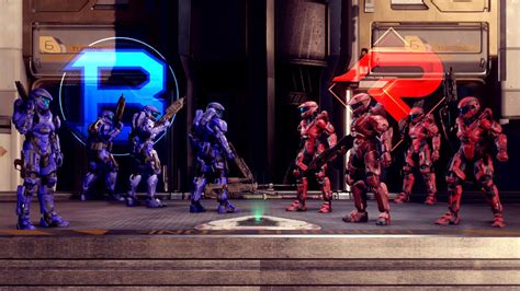 Halo 5 Guardians Asesino Team Red Vs Team Blue Youtube
