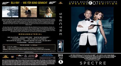 James Bond 007 Spectre Blu Ray Cover 2015 Custom German