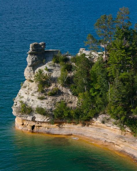Miners Castle At Pictured Rocks National Lakeshore National Parks