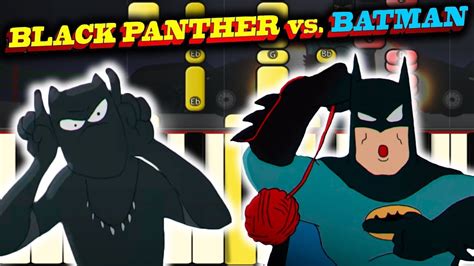 Black Panther Vs Batman Verbalase Youtube