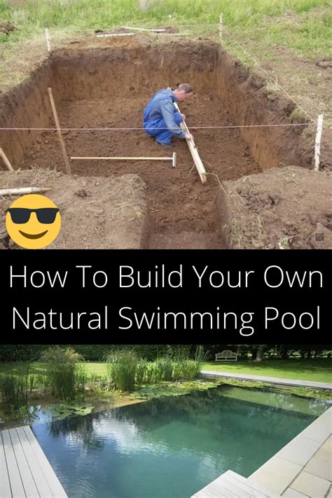 How To Build Your Own Natural Swimming Pool In Your Backyard In Just 7 Steps Homemade Swimming