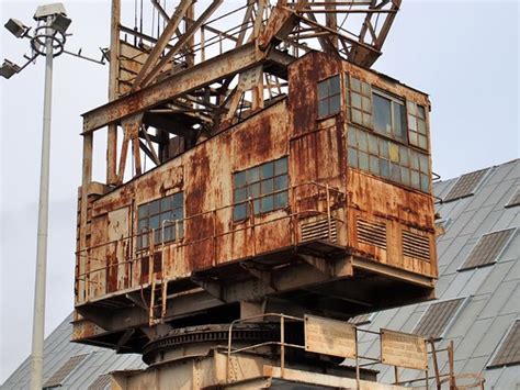 Operators Cab Stothert And Pitt Level Luffing Crane 1944 Flickr