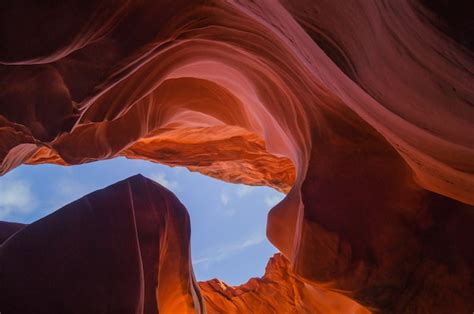 Premium Photo Lower Antelope Canyon In The Navajo Reservation Near