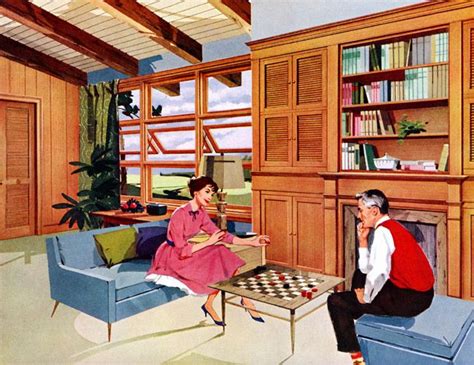 Plan59 Retro 1940s 1950s Decor And Furniture American Wood Window