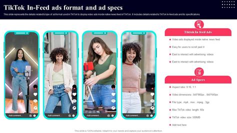 Tiktok In Feed Ads Format And Ad Specs Tiktok Marketing Guide To Build