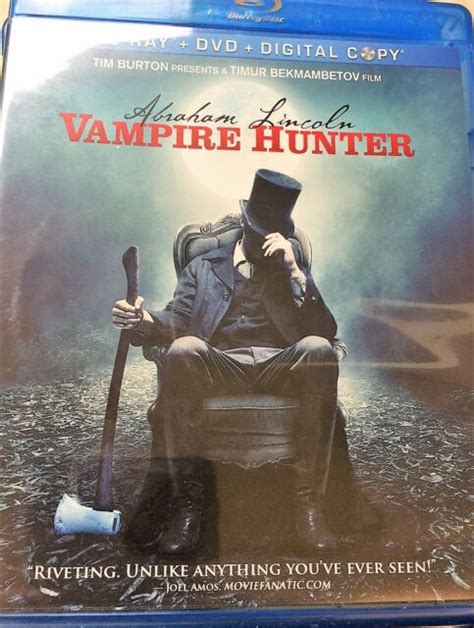 Abraham Lincoln Vampire Hunter Blu Ray Dvddigital Discs All