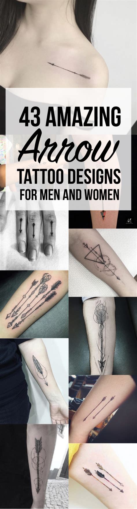 43 Amazing Arrow Tattoo Designs For Men And Women Tattooblend