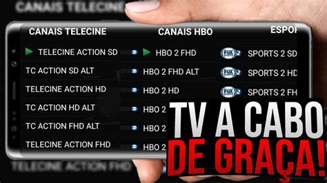 INCRÍVEL Como ASSISTIR TV a CABO no CELULAR e TV BOX de GRAÇA 2021